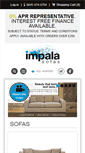 Mobile Screenshot of impalasofas.com